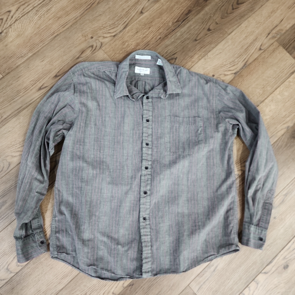 VINTAGE YVES Saint Laurent Mens Button Up
